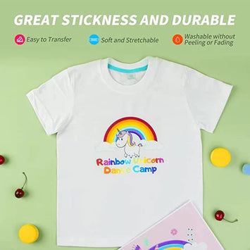 Heat Transfer Paper for Light Fabric - 8.5" X 11" 6 Pack