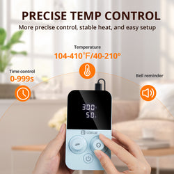 Manual Heat Press Machine 15" x 15" 230V - (2 Colors) & Free Mini Heat Press