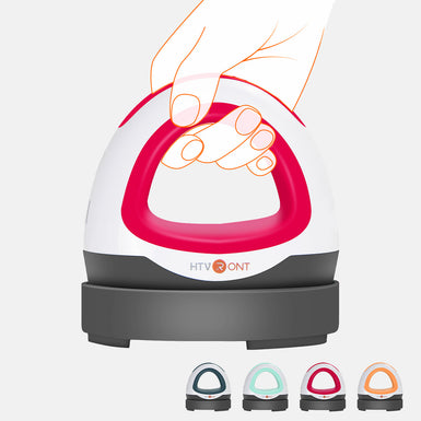 HTVRONT Mini Heat Press Machine - (4 Colors) - Portable Heat Press for T-Shirt, Hat, Shoes, and Bag