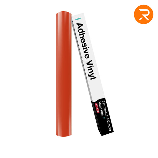 Permanent Adhesive Vinyl Roll - 12"x5 Ft (35 Colors)
