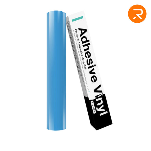 Permanent Adhesive Vinyl Roll - 12"x10 Ft (35 Colors)
