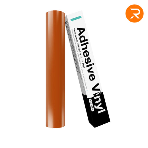 Permanent Adhesive Vinyl Roll - 12"x10 Ft (35 Colors)