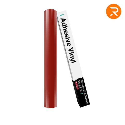 Permanent Adhesive Vinyl Roll - 12"x5 Ft (35 Colors)
