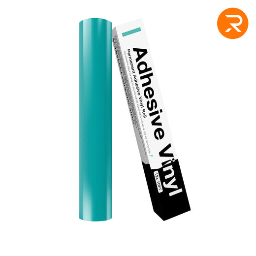 Permanent Adhesive Vinyl Roll - 12"x10 Ft (35 Colors)