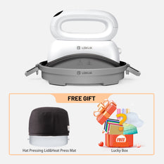 LOKLiK ImPress™Hat Heat Press Machine&Giveaway,for trucker hat&cap