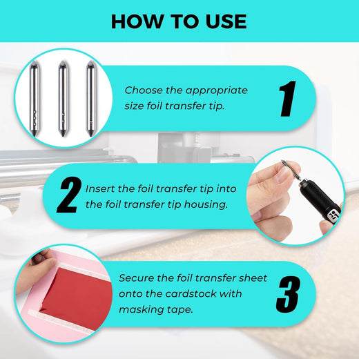 LOKLiK Cutting Machine 2 Foil Transfer Kit