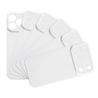 【New iPhone 17 Case!】Sublimation Blank Glossy Phone Case Set - 6 Pcs, For H17 Phone Case Heat Press