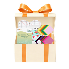 【Only £9.99】 Back to School Mystery Material Box | Worth £39.99 Mixed Heat Transfer Vinyl for Student Craft Projects