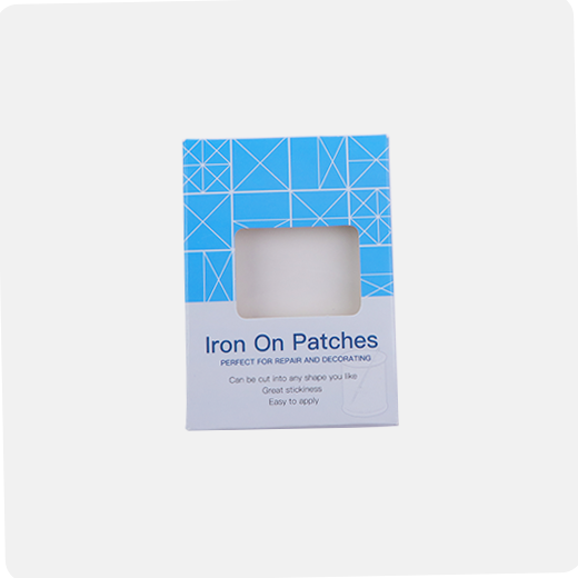 Iron on Patches - 3" by 4-1/4" 20 Pack (4 Assorted Colors )