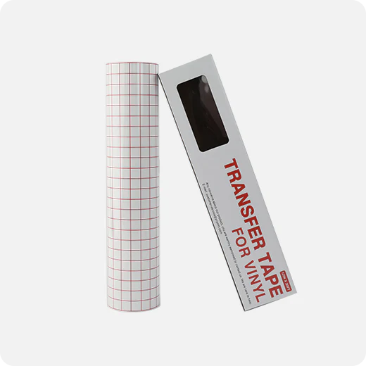 Clear Vinyl Transfer Tape Roll Blue Alignment 12" x 5 Ft HTVRONT UK Store