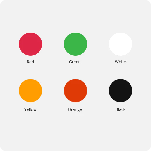 Heat Transfer Vinyl Bundle - 12"x5 Ft (6 Assorted Colors)