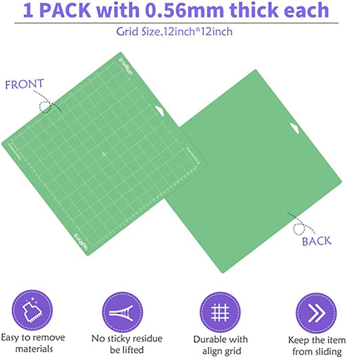 Heat Transfer Vinyl Bundle - 12"x10" 36 Packs(25 Assorted Colors)