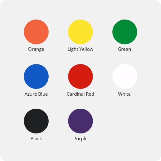 Adhesive Vinyl Roll Bundle - 12" x 5 FT (8 Assorted Colors)