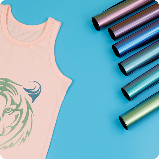 Chameleon Heat Transfer Vinyl Roll - 12"x5 Ft