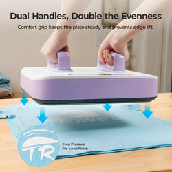 [Essential Bundle] H10 12"x10" Heat Press +Accessoris Essential Bundle - Lavender Purple
