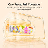 HTVRONT A200 Auto Tumbler Heat Press, Pro Kit - Bubble Blue