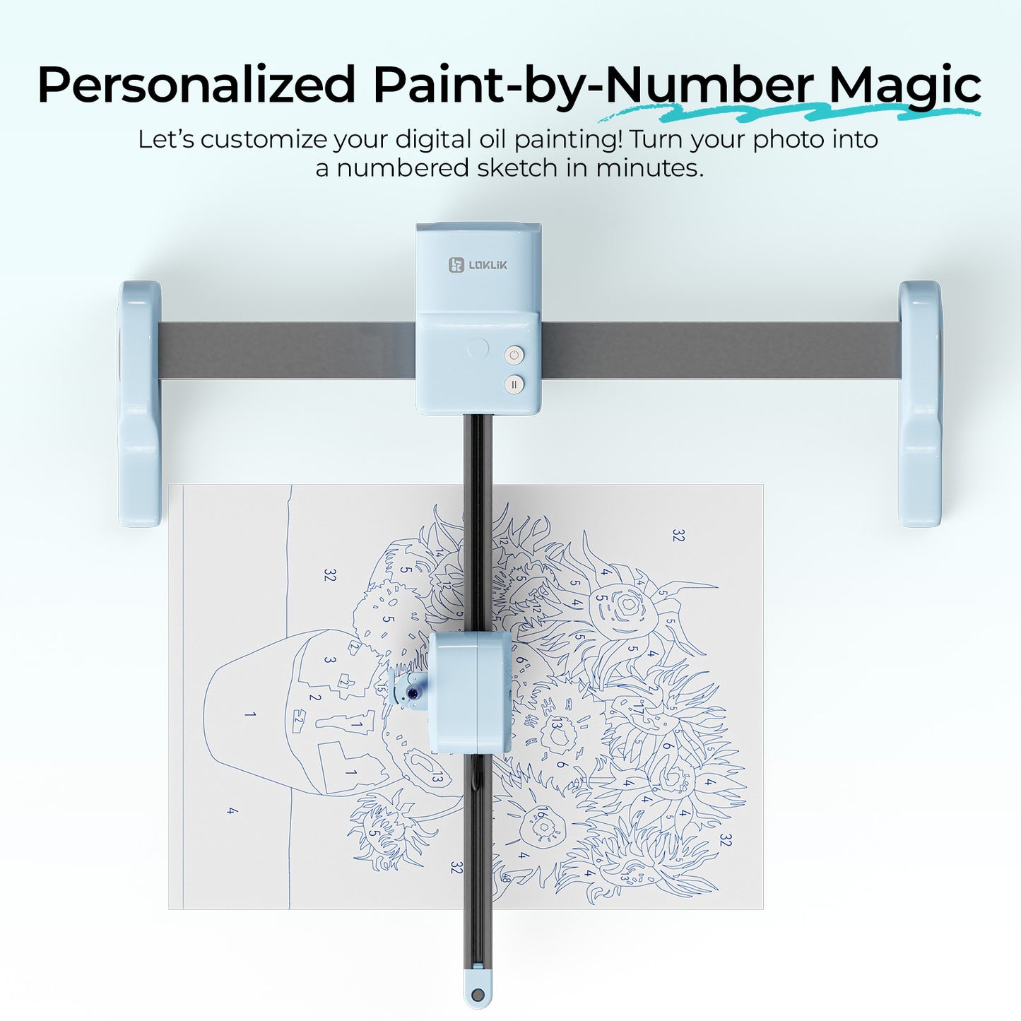 LOKLiK-HTVRONT iPaint | AI-Powered Painting Machine