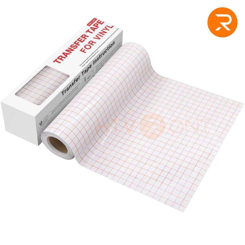 Clear Vinyl Transfer Tape Roll 12"x5 Ft