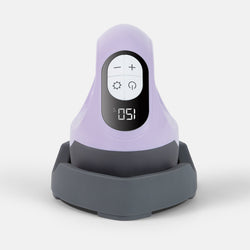LOKLiK Mini3 Heat Press Machine 220-240V - Customized Temp & Time, Larger Flat Curved Plate(3 colors)Small Heat Press Machine for T-Shirts, Hats, Mugs,Bags,Hats with Digital Display, Memory Function, and Insulated Base.