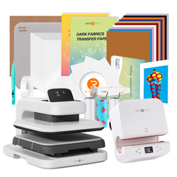 [Everything Bundle] Auto Heat Press 2 + Tumbler Heat Press + Accessories Bundle