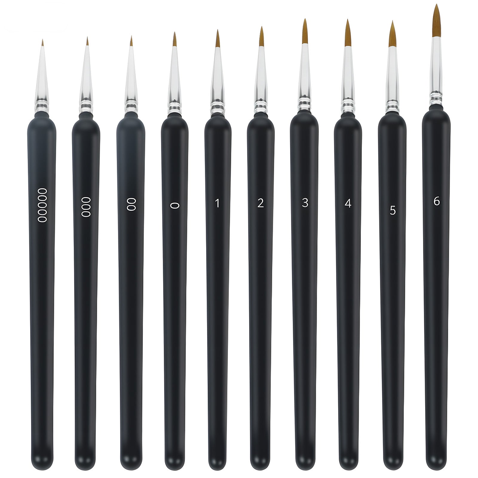 [ iPaint] Mini Detail Paintbrush Set（10pcs）