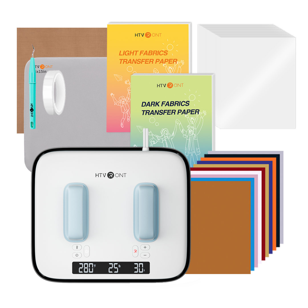 [Essential Bundle] H10 12"x10" Heat Press +Accessoris Essential Bundle Bubble
