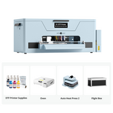 HTVRONT D1 DTF Printer, All-in-one Kit - Bubble Blue