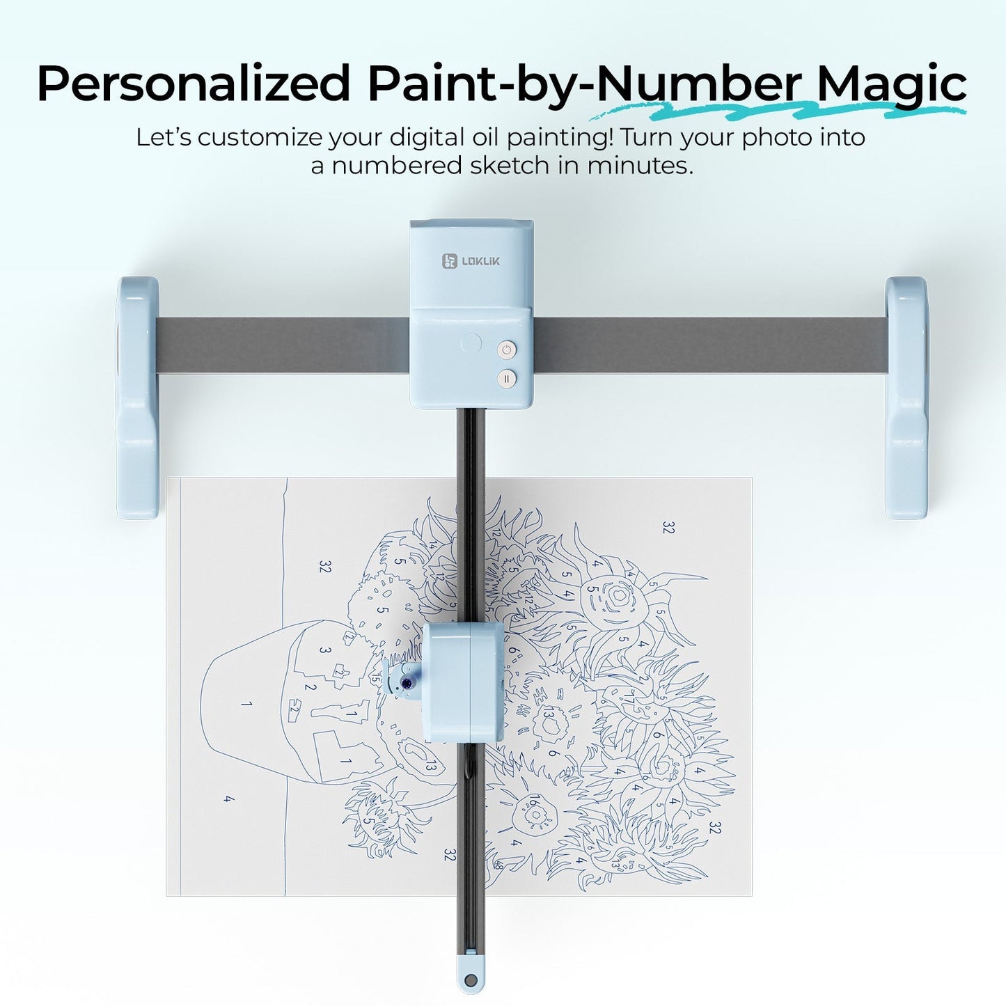 Add iPaint Machine for £39.99 (£260 off) with £300 cart. - LOKLiK-HTVRONT iPaint | AI-Powered Painting Machine