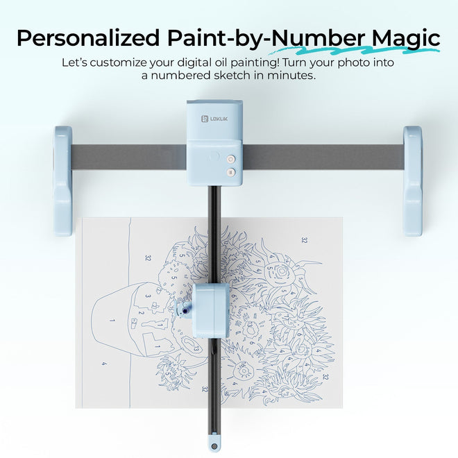 Add iPaint Machine for £39.99 (£260 off) with £300 cart. - LOKLiK-HTVRONT iPaint | AI-Powered Painting Machine