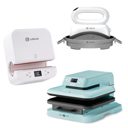 [All in one]HTVRONT Auto Heat Press15"x15"+Tumbler Press+Hat Press Machine+All in Bundle(Canvas Tote Bag*1+Hat Blank*4+Tumbler 20oz*4+10sheets HTV+36 sheets HTV+PUFF HTV*9+Sumblimation Paper*25+Sumblimation HTV*5+Transfer paper*10+Tools≥￡177)