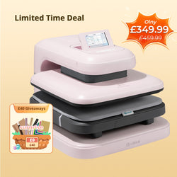 LOKLiK Auto Heat Press 2 - Smart 230V,Your Smartest Solution of Heat Transferring.For DTF,HTV,Sublimation,PUFF.Heat Press Machine for T shirt,hat,jacket,pillow,ceramic,hoodie, and more