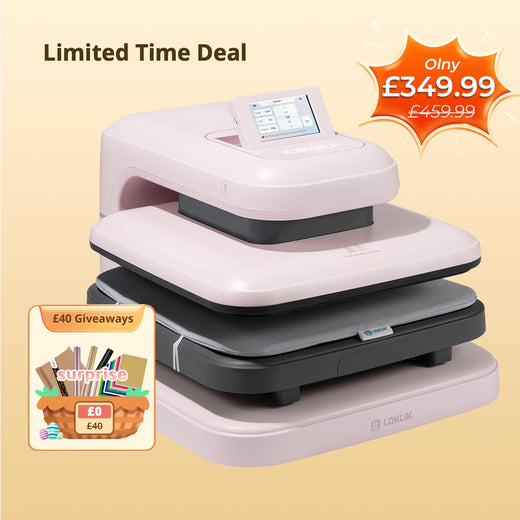 LOKLiK Auto Heat Press 2 - Smart 230V,Your Smartest Solution of Heat Transferring.For DTF,HTV,Sublimation,PUFF.Heat Press Machine for T shirt,hat,jacket,pillow,ceramic,hoodie, and more