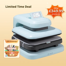 LOKLiK Auto Heat Press 2 - Smart 230V,Your Smartest Solution of Heat Transferring.For DTF,HTV,Sublimation,PUFF.Heat Press Machine for T shirt,hat,jacket,pillow,ceramic,hoodie, and more