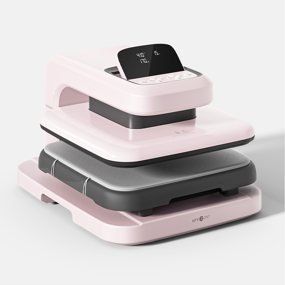 Auto heat press 2 - pink