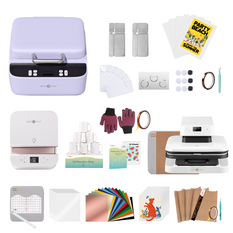 [All-in-one Bundle] Phone Case Heat Press + Auto Heat Press + Tumbler Heat Press + Accessories Bundle