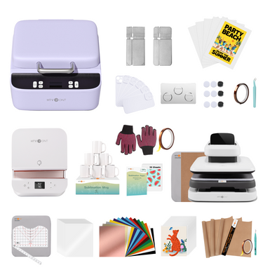[All-in-One Bundle] HTVRONT h17 Phone Case Heat Press + HTVRONT Auto Heat Press 2 + HTVRONT Tumbler Heat Press + Accessories Bundle