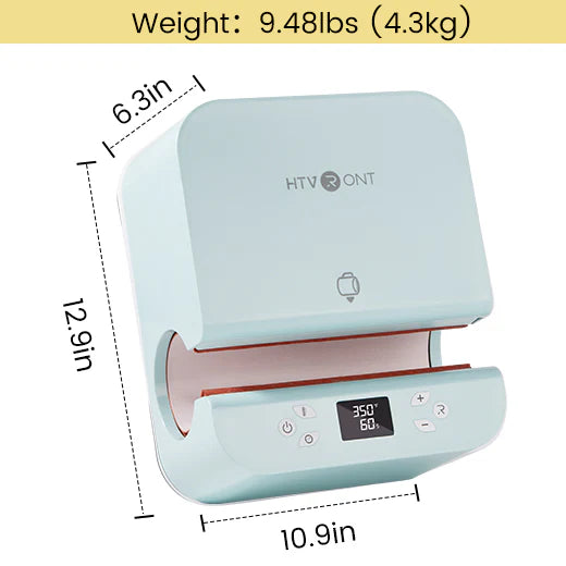 HTVRONT Auto Tumbler Heat Press 230V - Suits Various Tumbler,Mug,Glass,Cup&Bottle 10-30oz