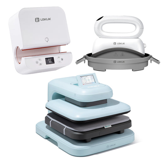 [Machine bundle]HTVRONT Auto Heat Press 2-15"x15" +Tumbler Heat Press+Hat Heat Press Machine