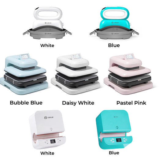 [Machine bundle]HTVRONT Auto Heat Press 2-15"x15" +Tumbler Heat Press+Hat Heat Press Machine