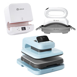 [Machine bundle]HTVRONT Auto Heat Press 2-15"x15" +Tumbler Heat Press+Hat Heat Press Machine