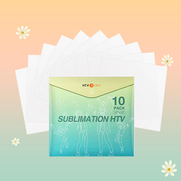 Free Gift：10 Sheets Sublimation HTV