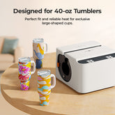 HTVRONT A200 Auto Tumbler Heat Press,  A200H Standard Kit B