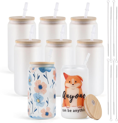 [All-in Bundle]Auto Tumbler Heat Press Machine+All-in Bundle(Sublimation Paper*150+Tumbler Blanks 20oz*8 +Glass 16oz*8+Mini Heat Press 2 Machine+Sticker Paper*20+White Glitter HTV+Permanent Vinyl*14+Tools≥￡255)