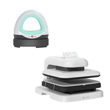 [Machine bundle] HTVRONT Auto Heat Press 2 - 15"x15" + Mini Heat Press Machine