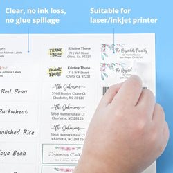 Address Labels 30 Sheets - 8.5x11in  900 Labels