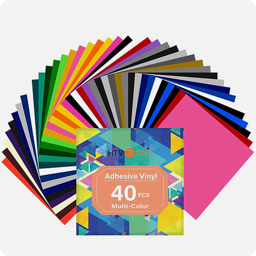 Adhesive Vinyl Bundle 12"x12" 40 pack