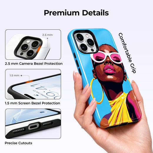 HTVRONT 2-in-1 Sublimation Phone Case, for H17