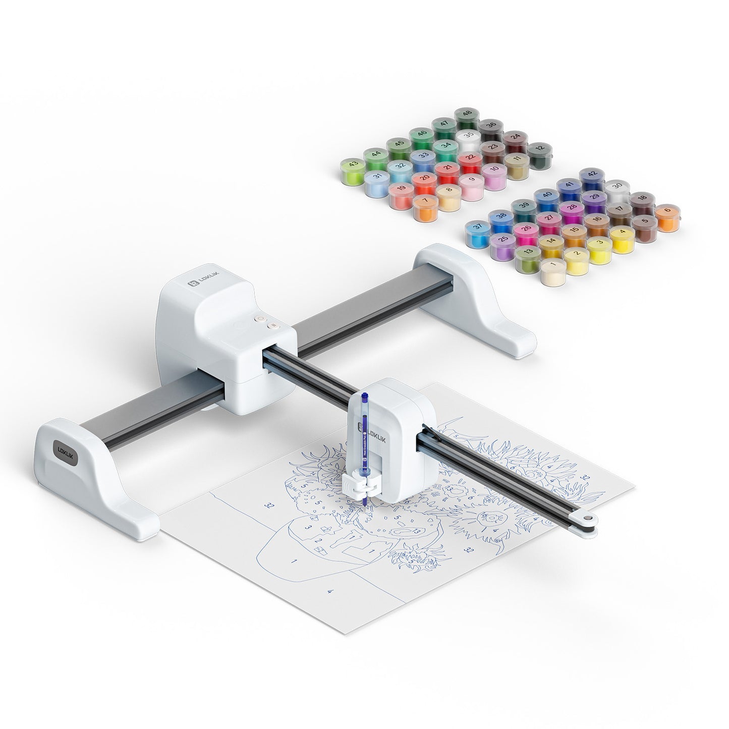 LOKLiK-HTVRONT iPaint | AI-Powered Painting Machine