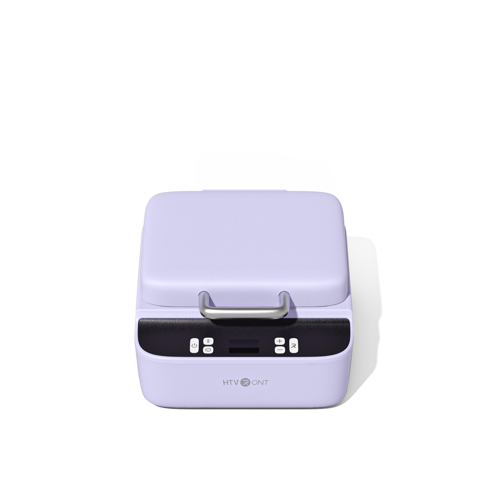 Purple h17 phone case heat press on a white background
