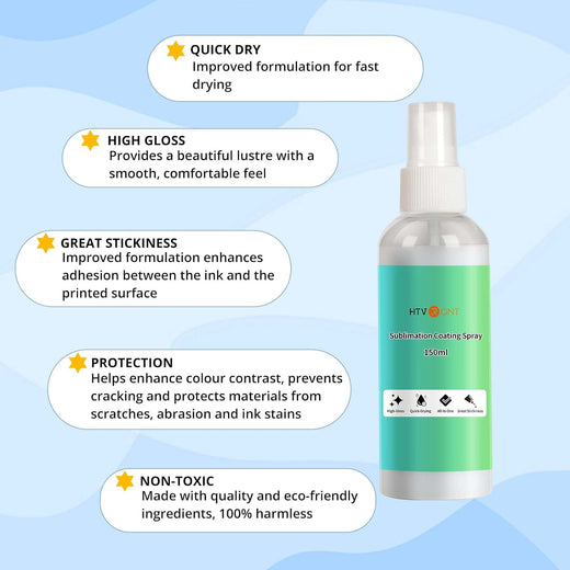 Sublimation Coating Spray for Cotton Shirts 150ml